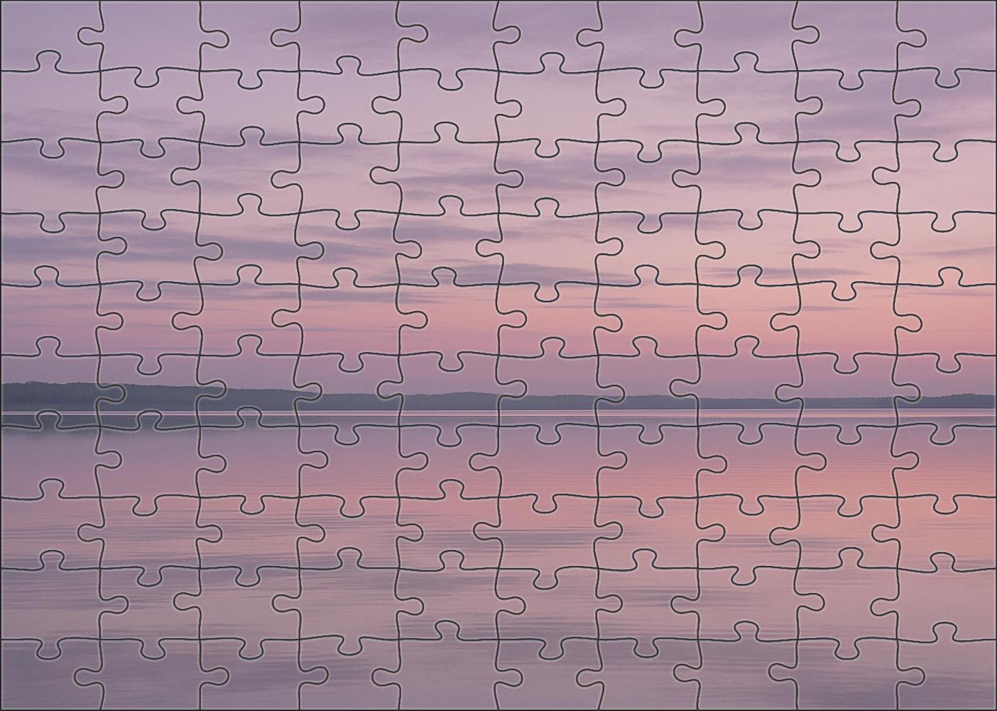 Pearl Dusk Reflection 200 Piece Puzzle