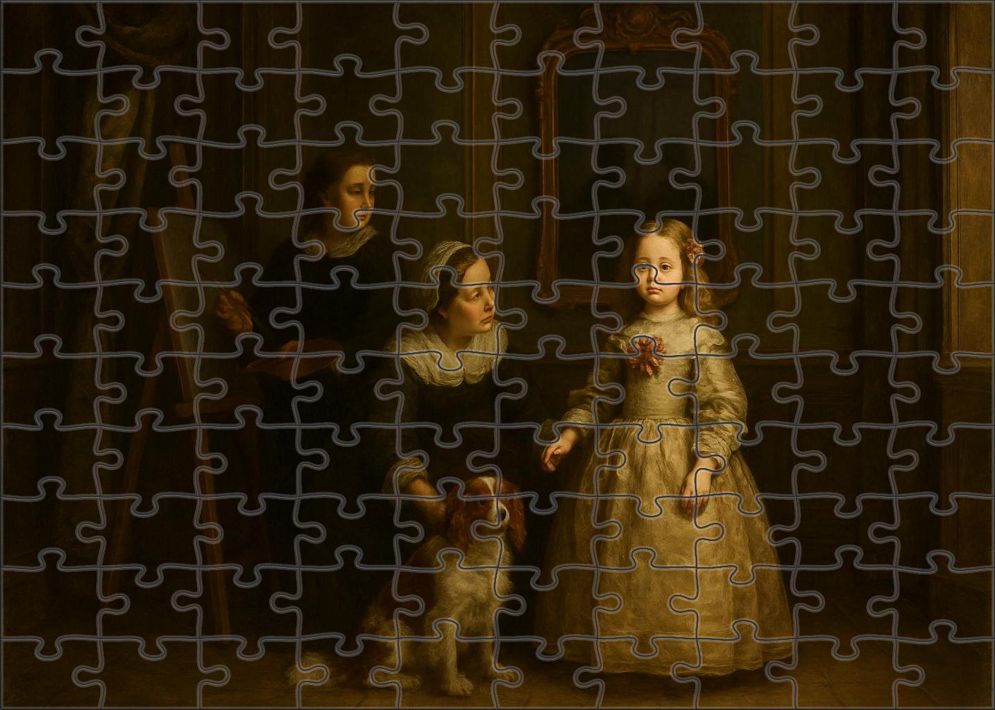 Las Meninas 20 Piece Puzzle