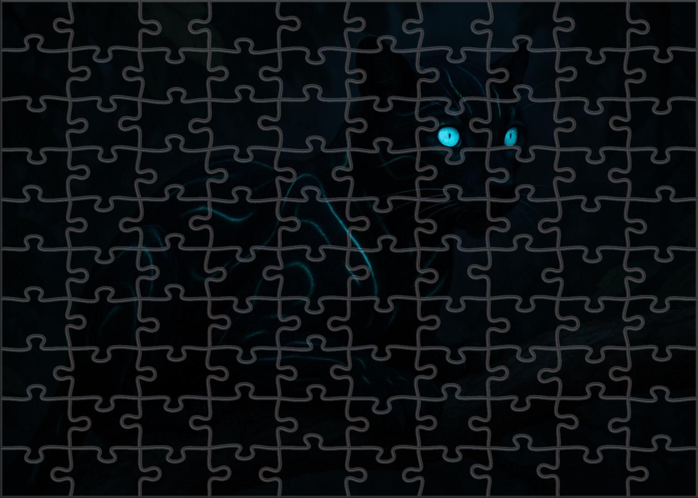 Celestial Nightstalker Luminous Arboreal Carnivore 50 Piece Puzzle