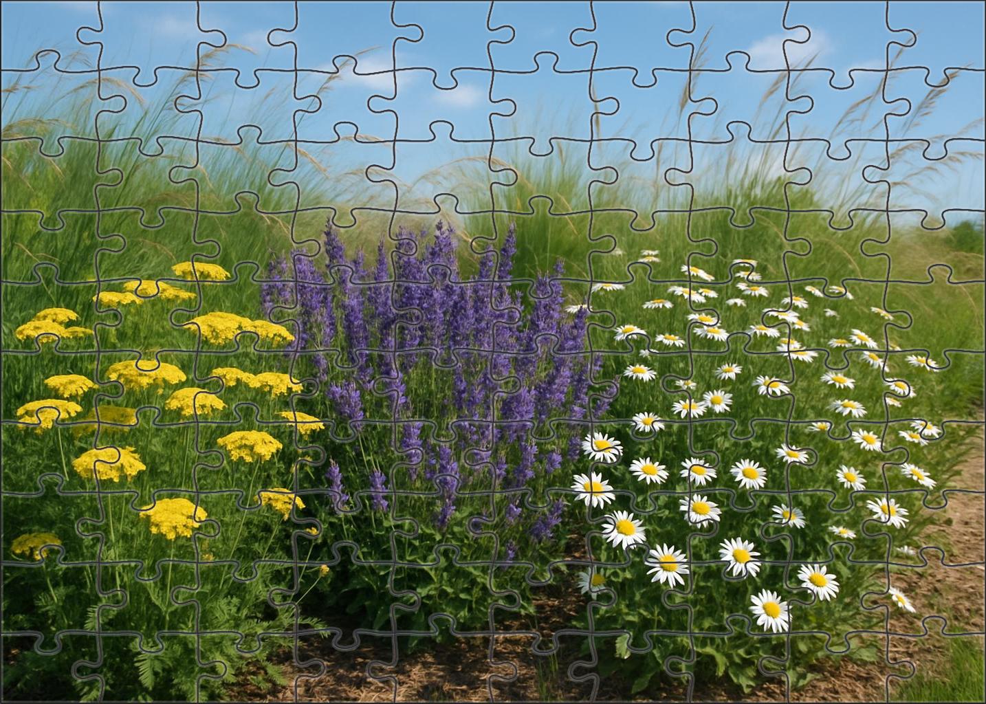 Wildflower Meadow Delight Puzzle Collection
