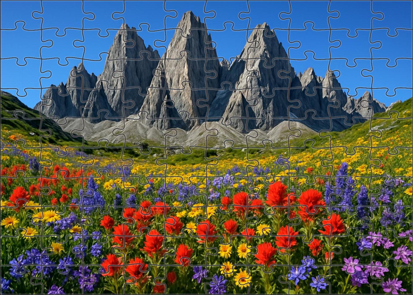 Echo Ridge Alpine Pass Unique Puzzle Design