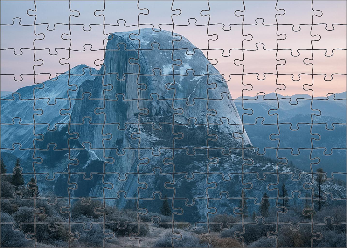 Frostveil Dome 200 Piece Puzzle