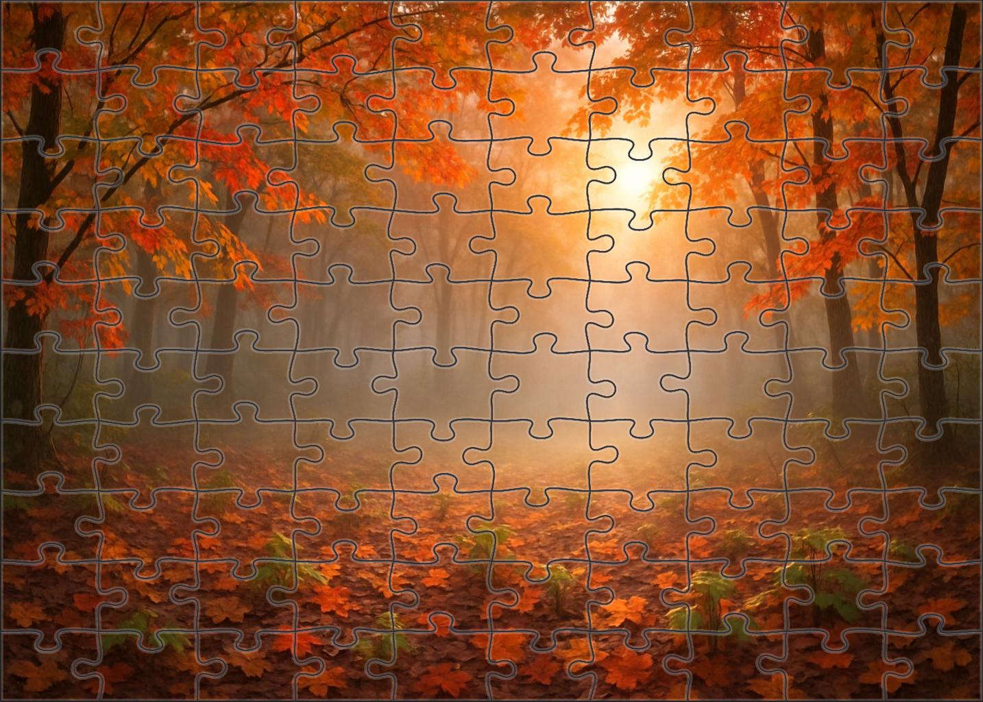 Sunrise Maple Hollow Easy Puzzles