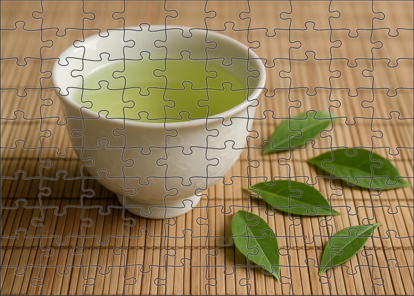 Silken Jade Green Tea 300 Piece Puzzle