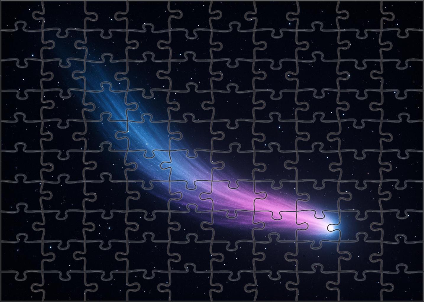 Opalescent Comet Tail Easy Puzzles