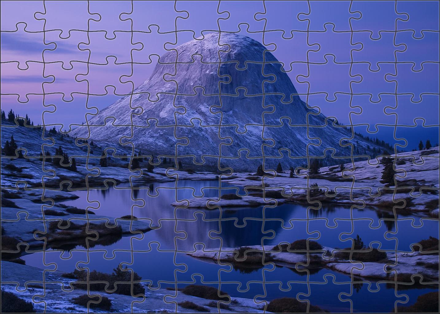 Glacial Twilight Dome 20 Piece Puzzle