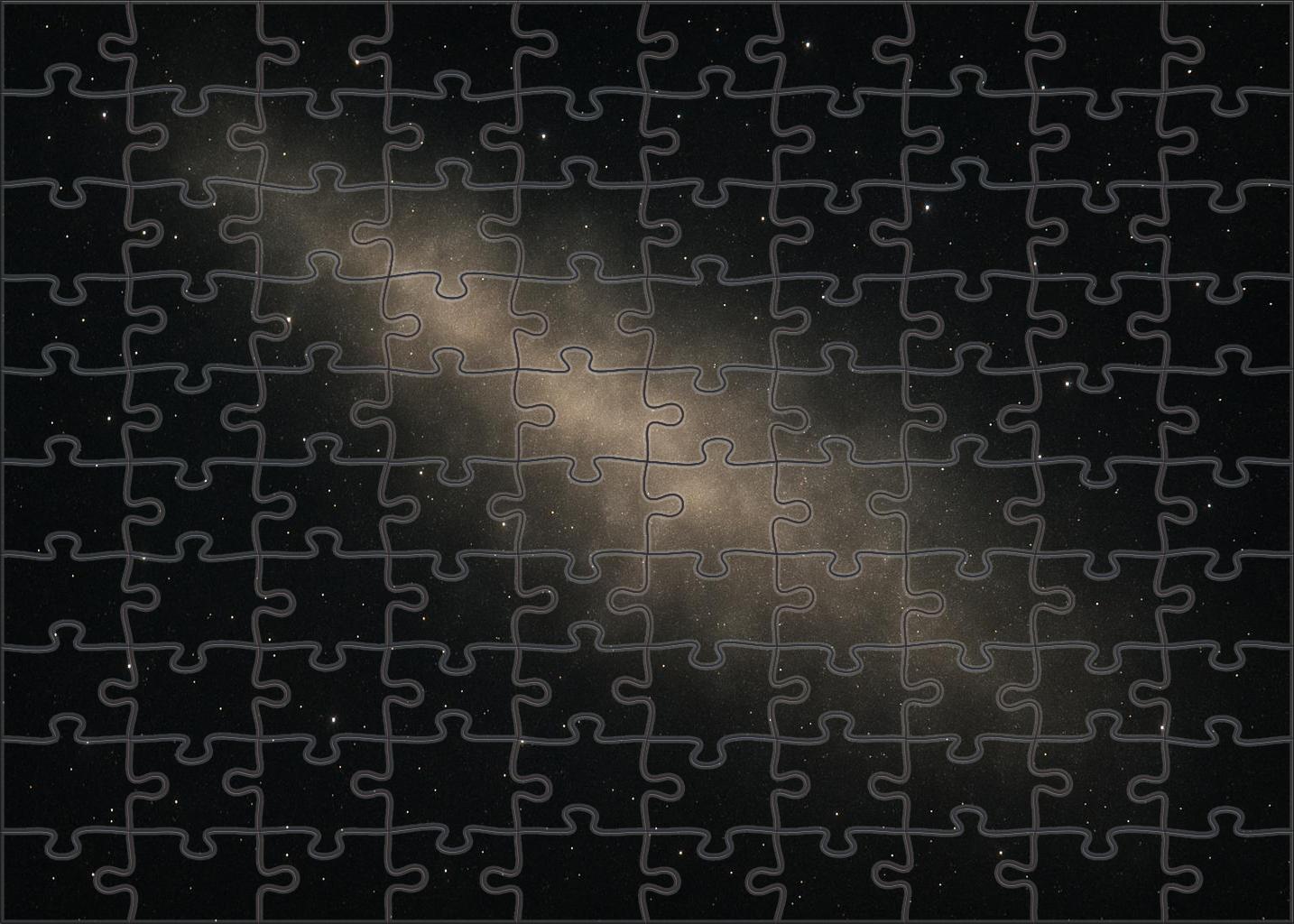 Silent Cosmic Dust Veil 200 Piece Puzzle