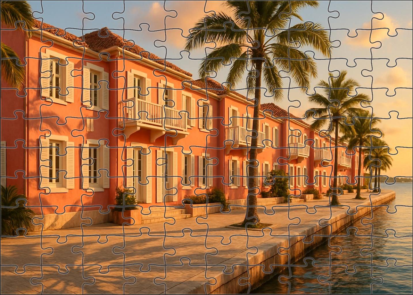 Coral Promenade 300 Piece Puzzle