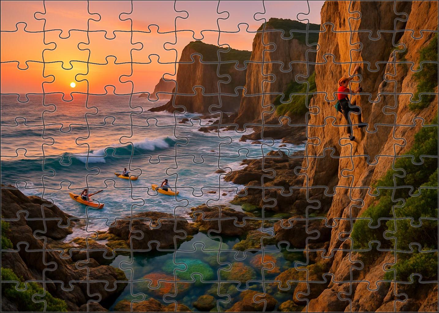 Whispering Tides Adventure By The Coast 500 Piece Puzzle