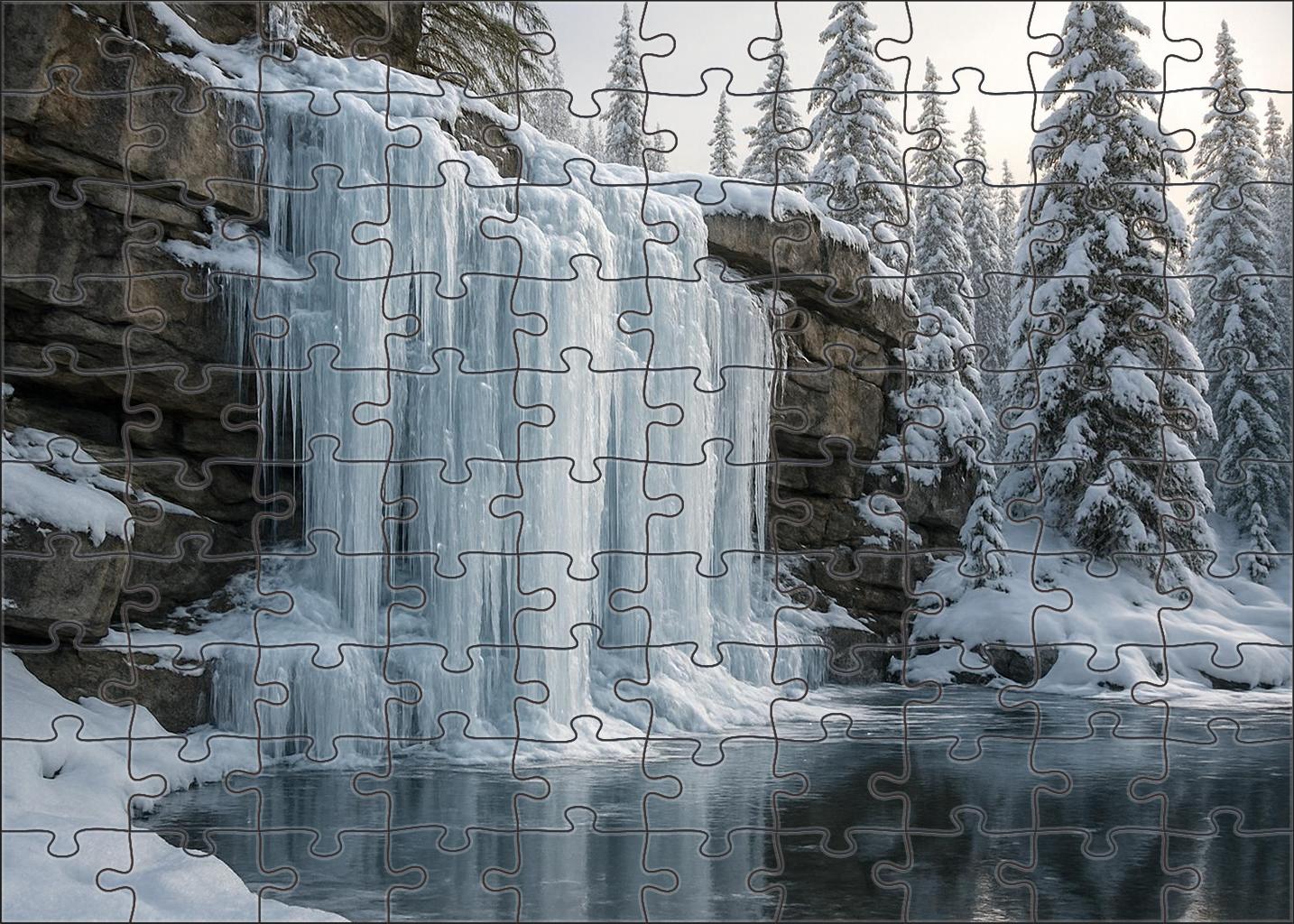 Frostfall Mirror Puzzle For Adults