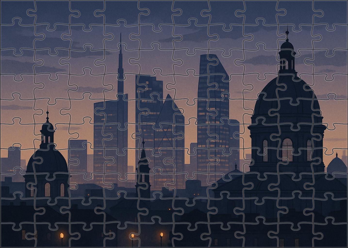 Berlin City Skyline A Blend Of Historical And Modern Vertical Forms 300 Piece Puzzle