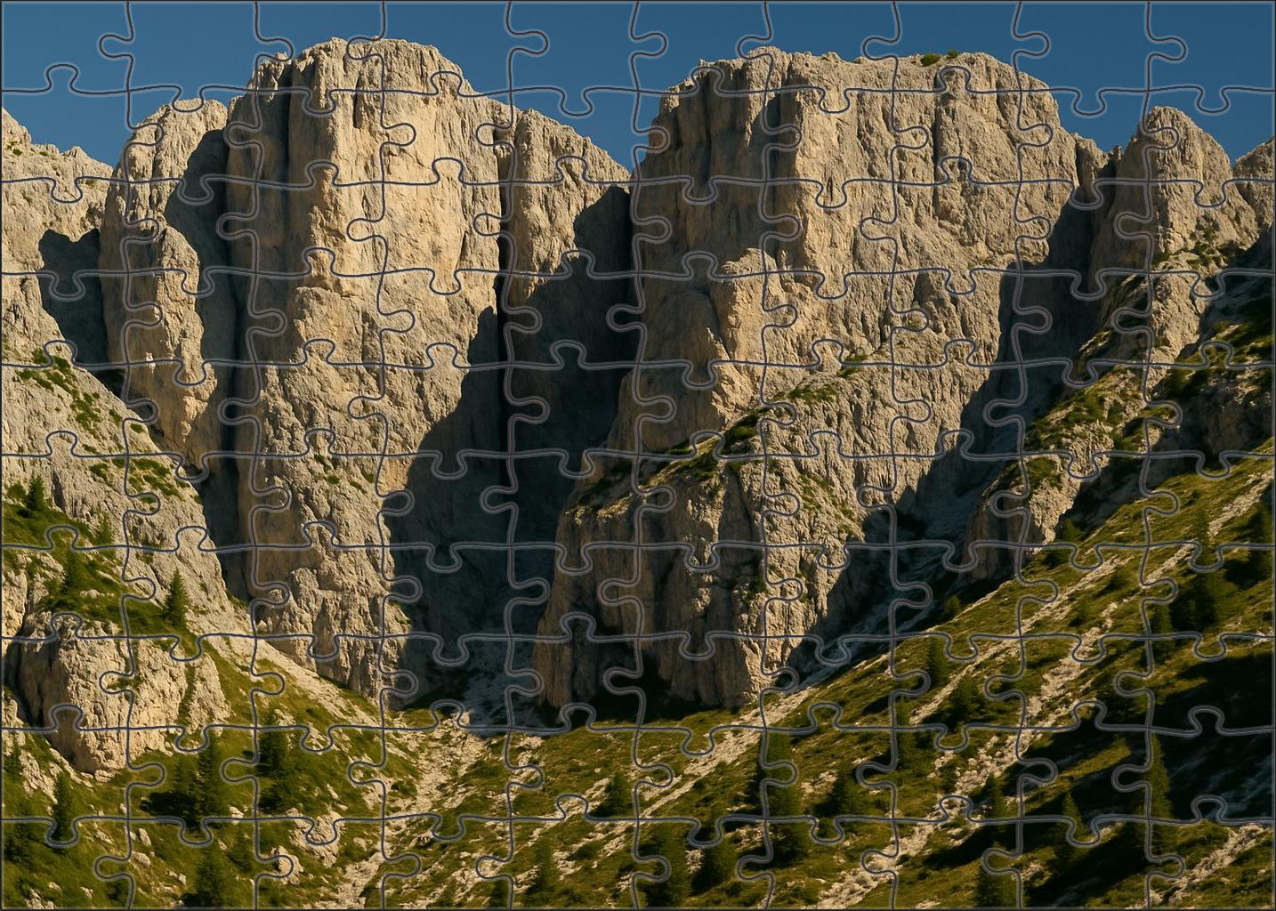 Echoing Dolomite Walls Puzzle For Adults