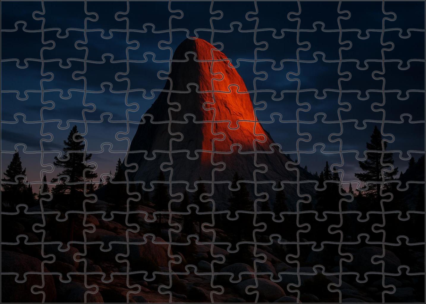 Twilight Granite Monolith Premium Puzzle Pieces