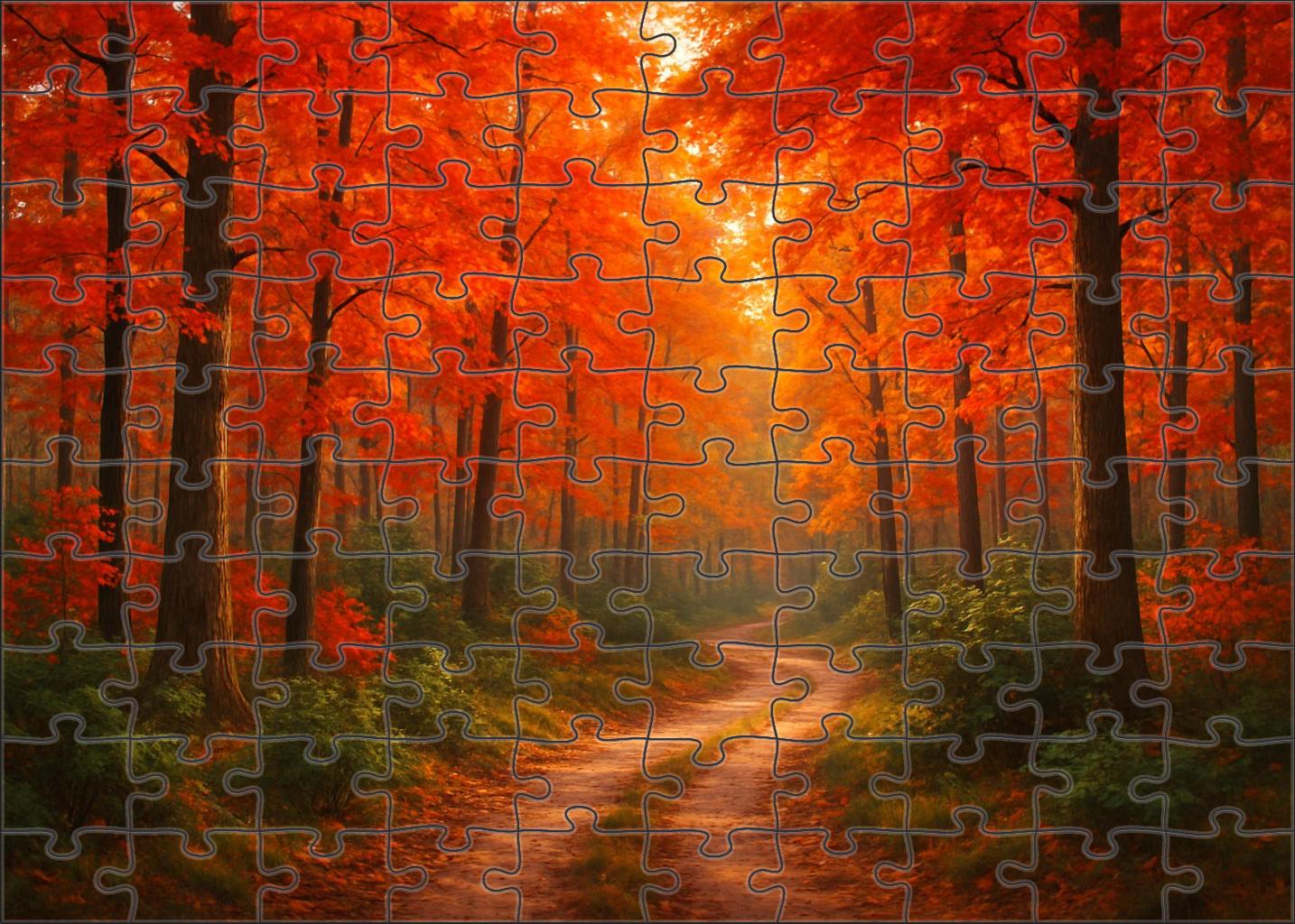 Enchanted Forest Puzzle For Mindful Moments 300 Piece Puzzle