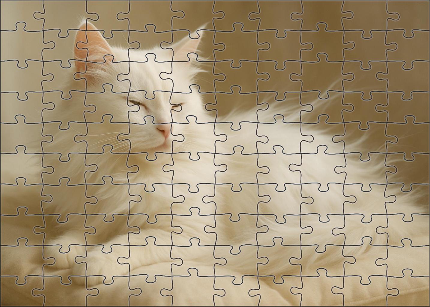Ivory Cascade 50 Piece Puzzle
