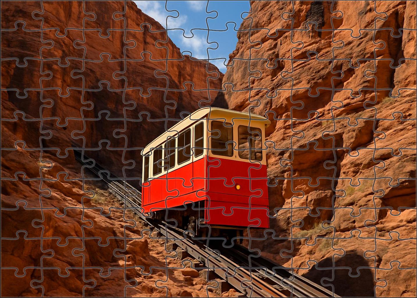 Copper Canyon Funicular Easy Puzzles