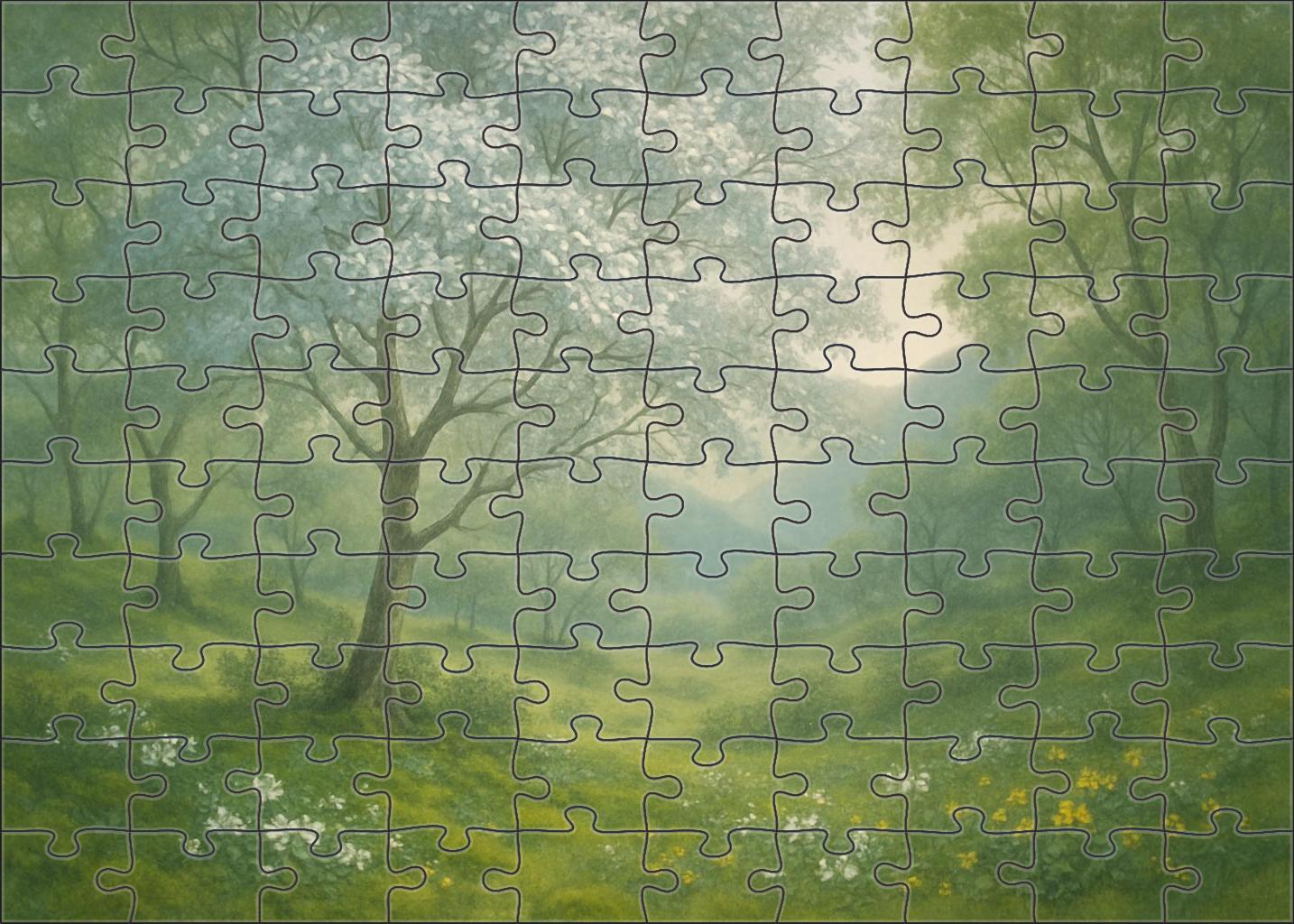 Silver Leaf Dell Easy Puzzles