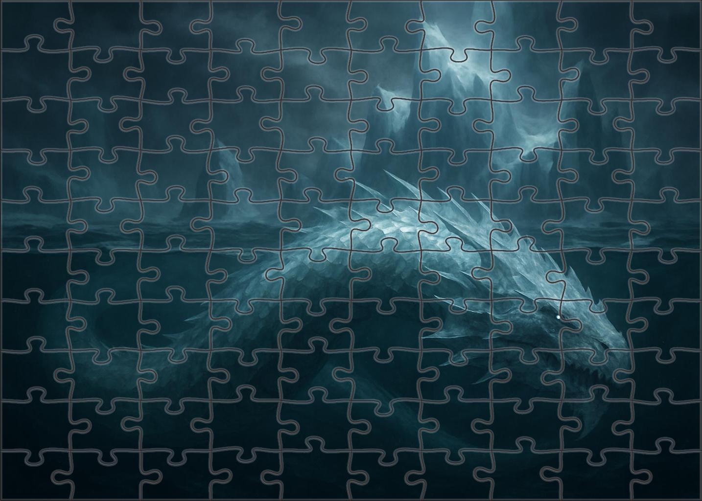 Frostveil Leviathan Premium Puzzle Pieces