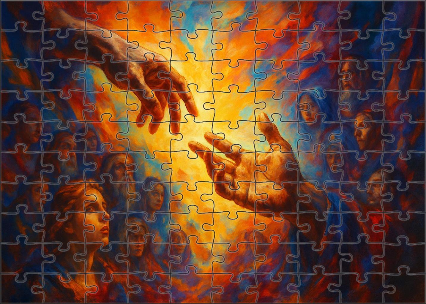 The Creation Of Adam Puzzle For Adults