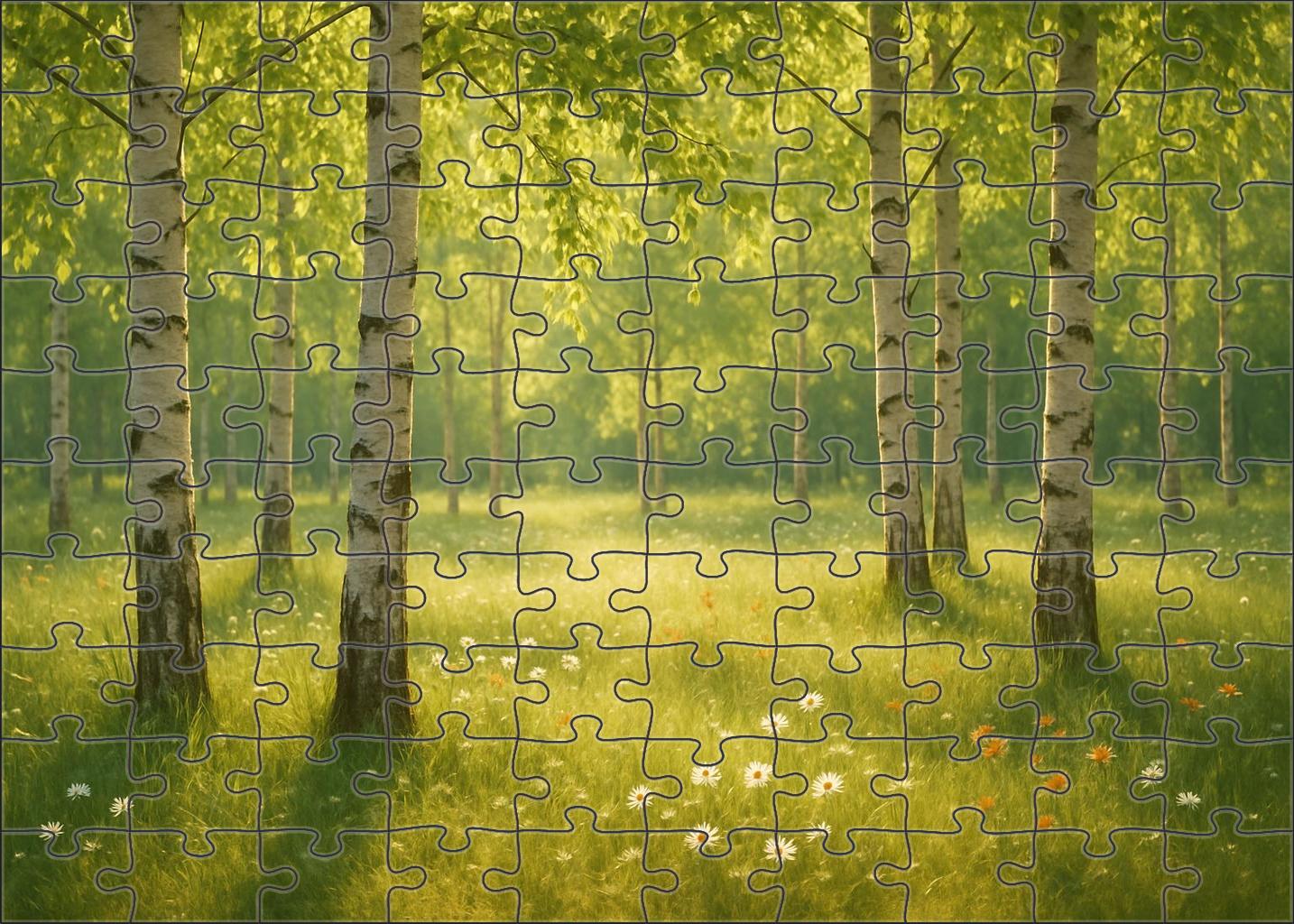 Silver Birch Breeze Puzzle For Kids