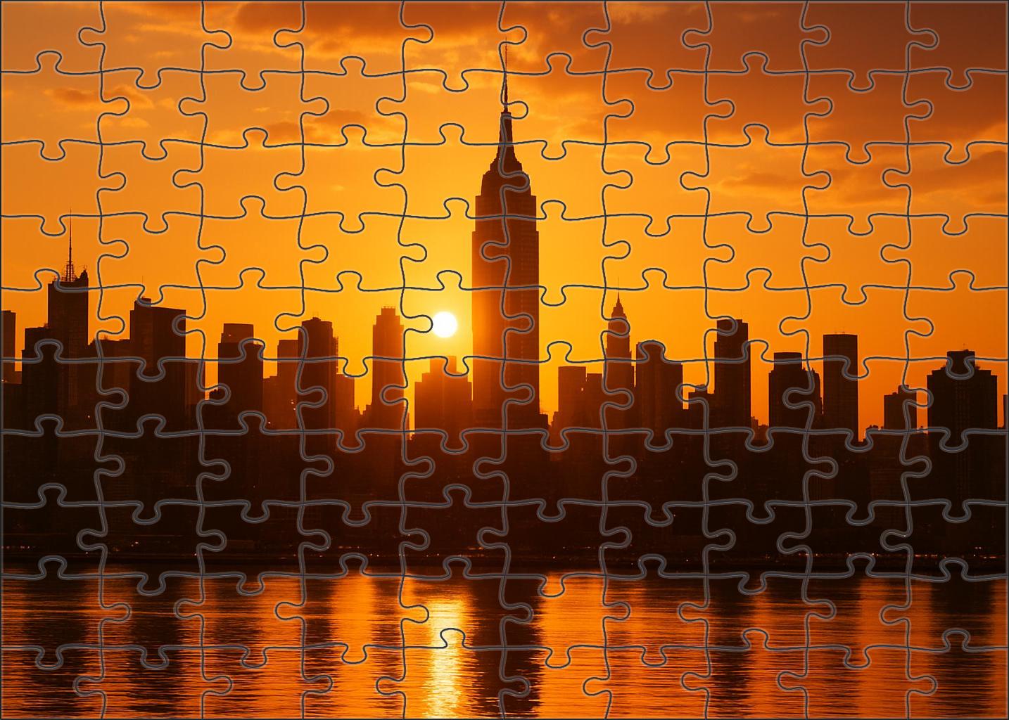 Manhattan Skyline Ranked Among The World's Top Iconic Cityscapes Puzzle For Adults