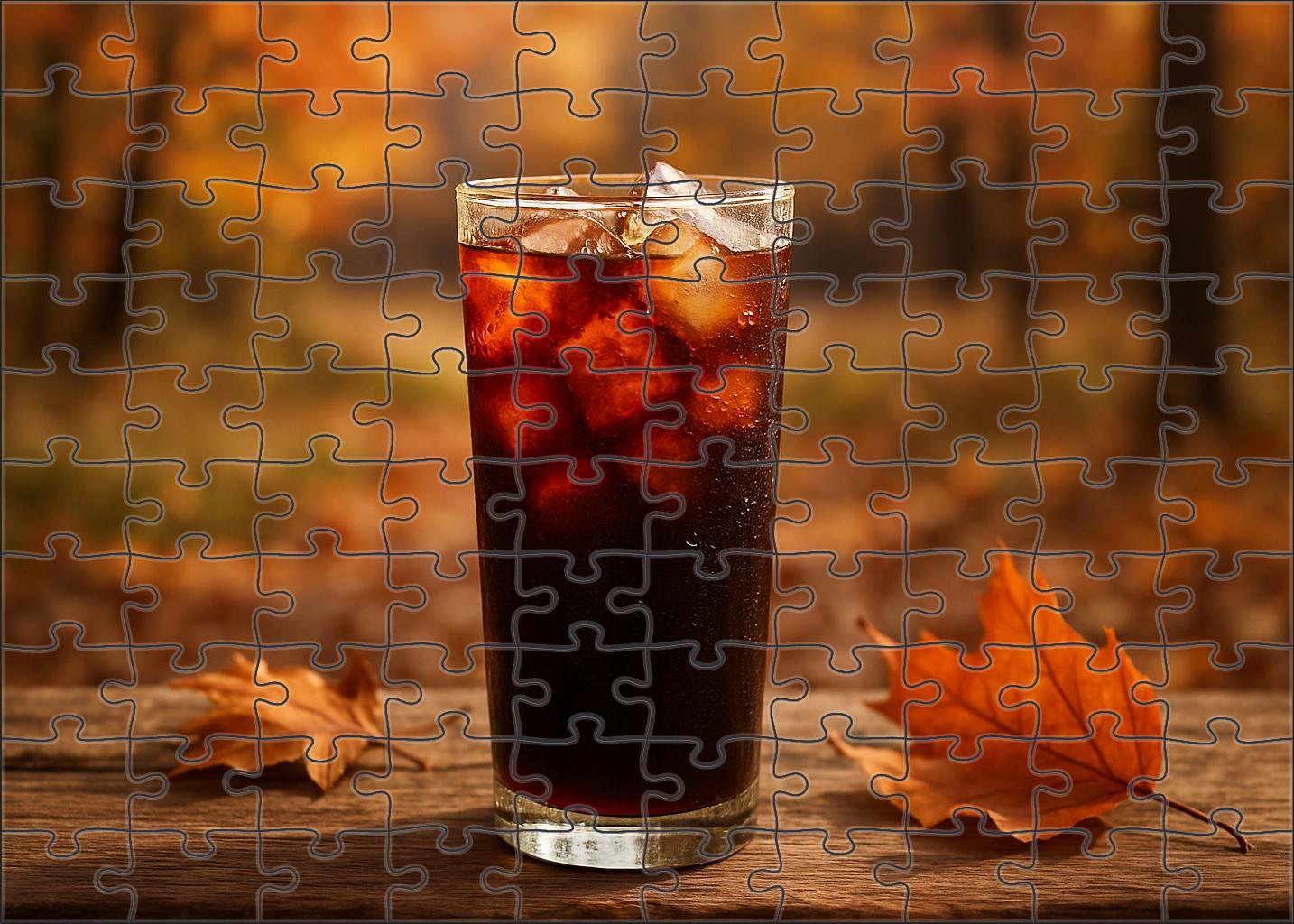 Smoky Harvest Cold Brew Puzzle Fun