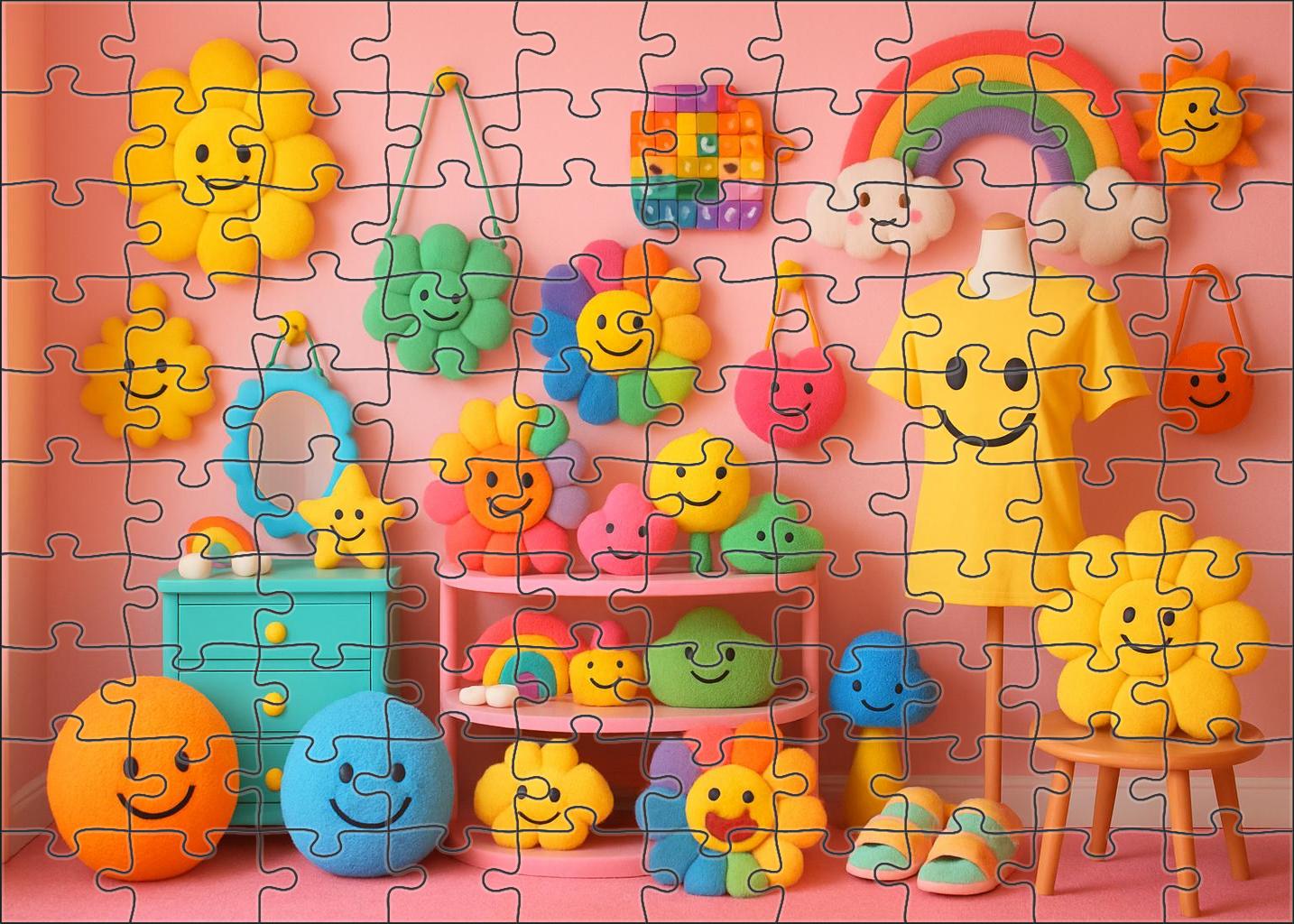 Kawaii Pop Culture Cute Aesthetics And Infectious Cheerfulness 50 Piece Puzzle