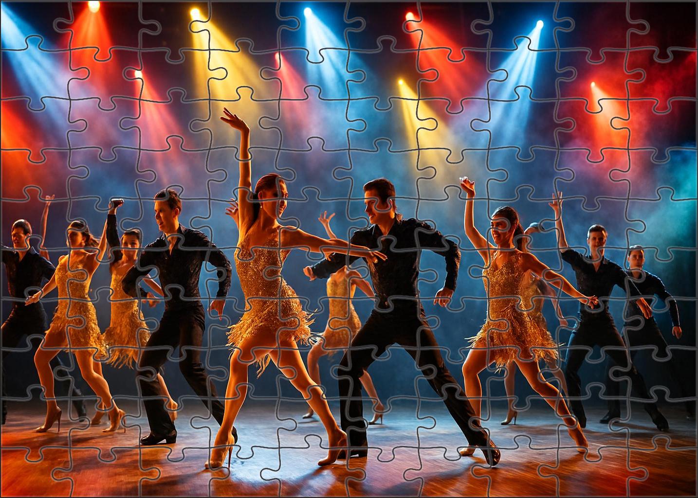 K-pop Dance Revolution High-energy Choreography And Glamorous Performance Custom Jigsaw Puzzle
