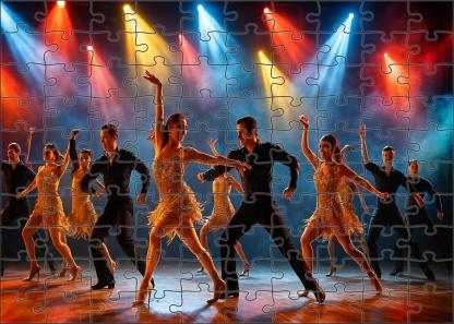K-pop Dance Revolution High-energy Choreography And Glamorous Performance Custom Jigsaw Puzzle