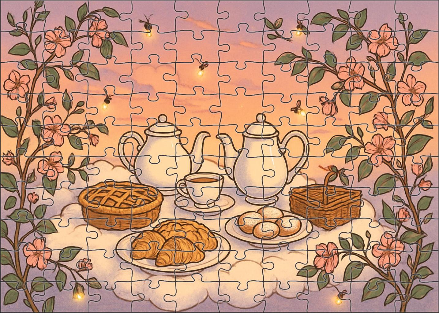 The Enchanted Picnic In The Sky Puzzle Collection