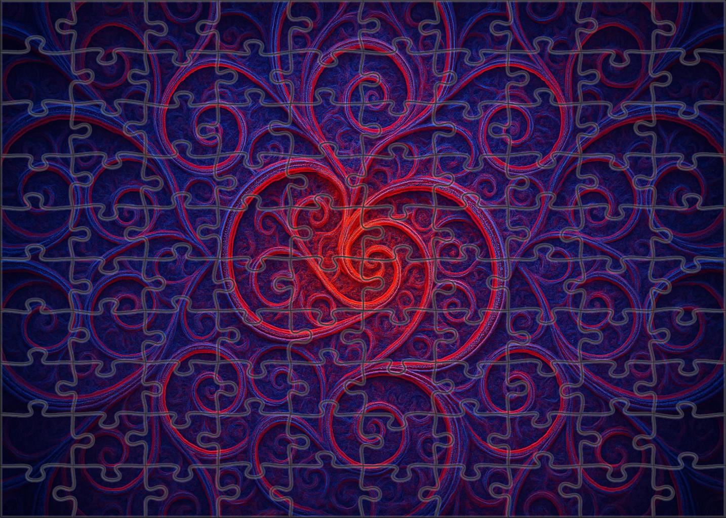 Fractals Of Emotional Resonance Family Puzzles