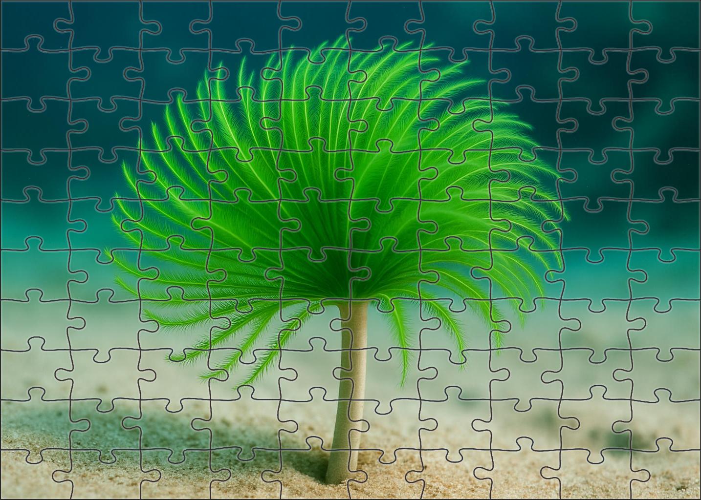 Emerald Tube Worm Sedentary Green Tentacled Filter-feeder Puzzle Fun