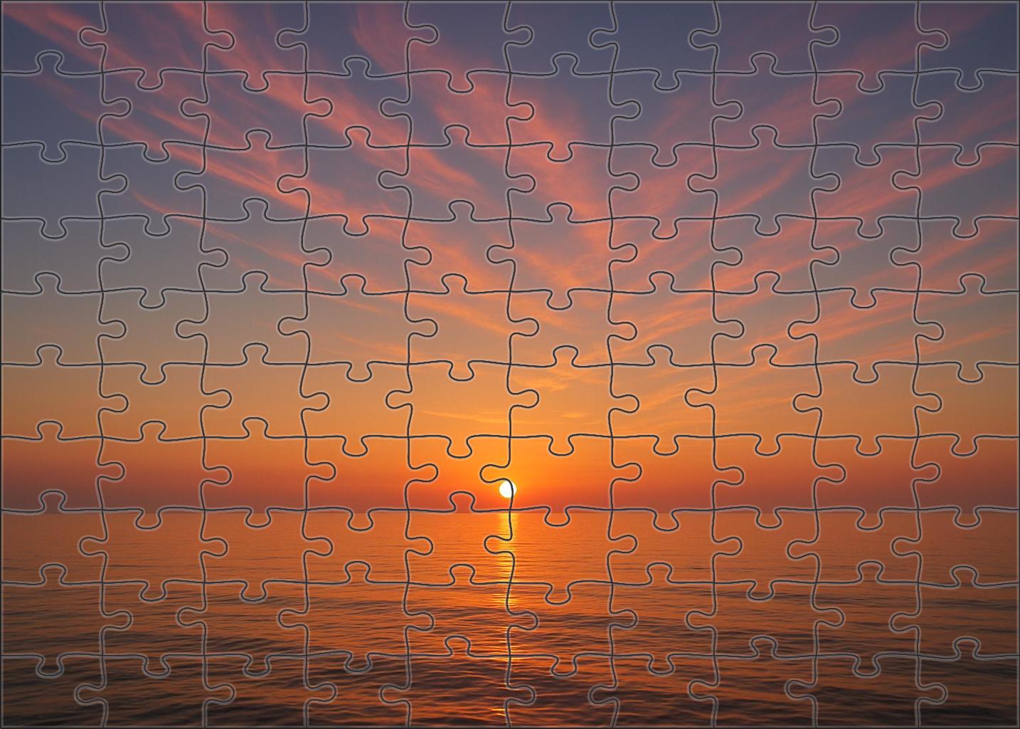Celestial Amber Radiance Puzzle Collection
