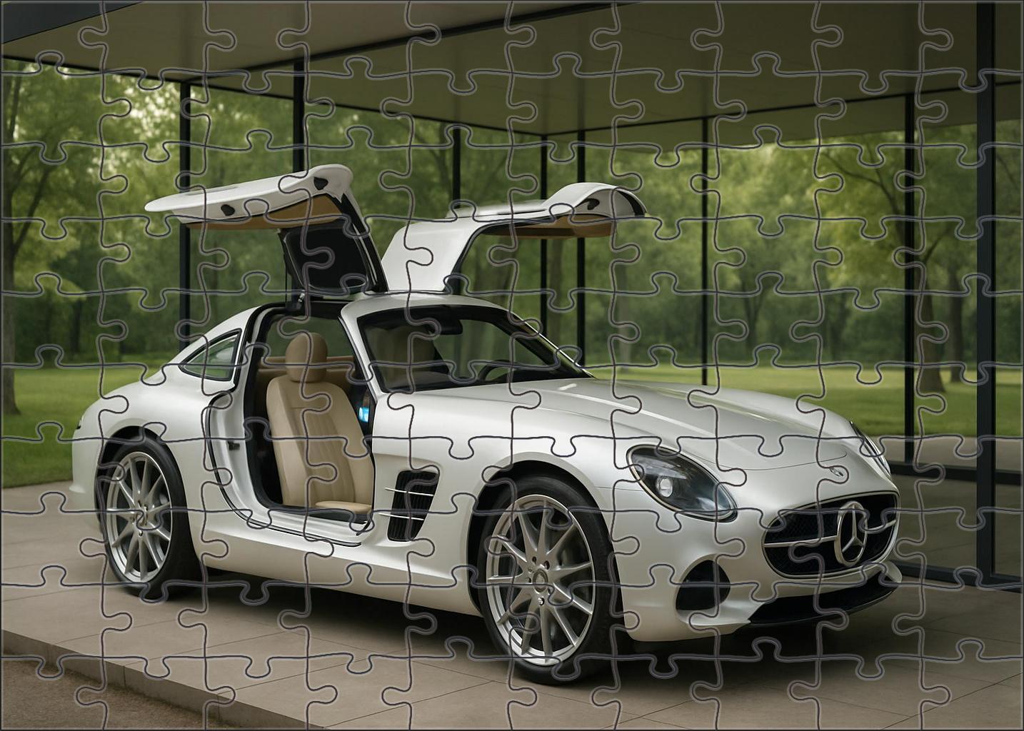 Celeste Mirage Hydrogen-fueled Luxury Coup Mini Puzzle