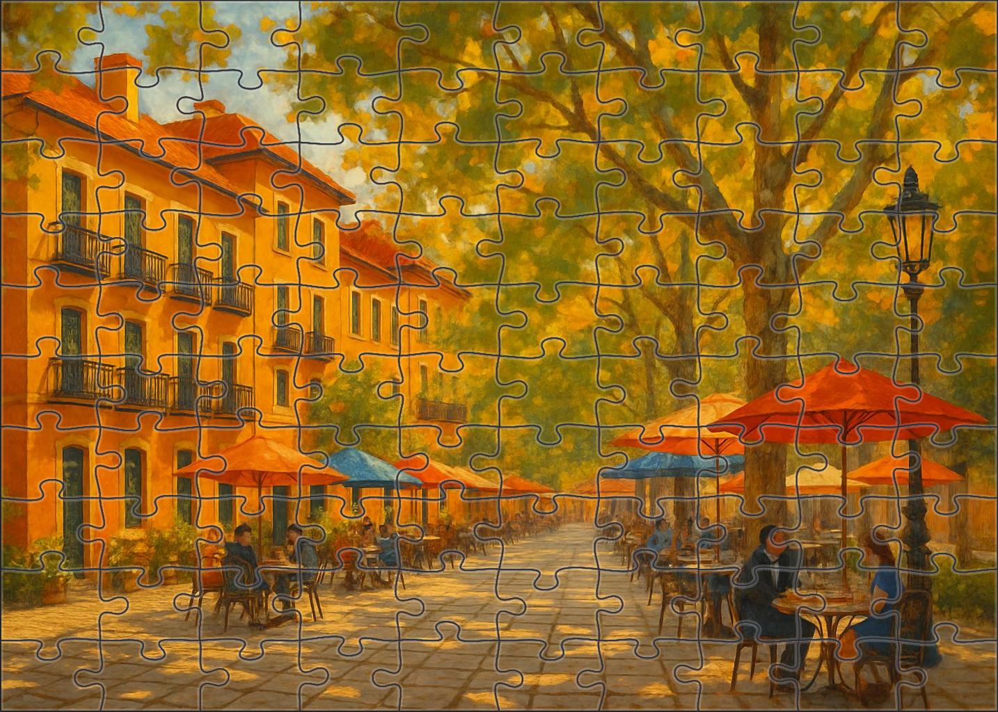 Saffron Boulevard 200 Piece Puzzle