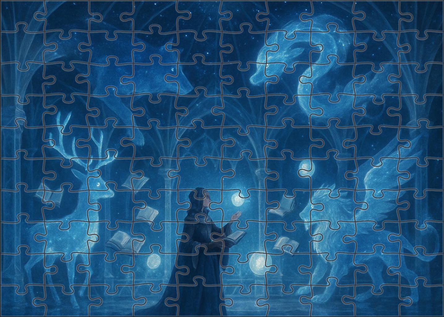 The Astral Menagerie Of The Celestial Archivist 300 Piece Puzzle