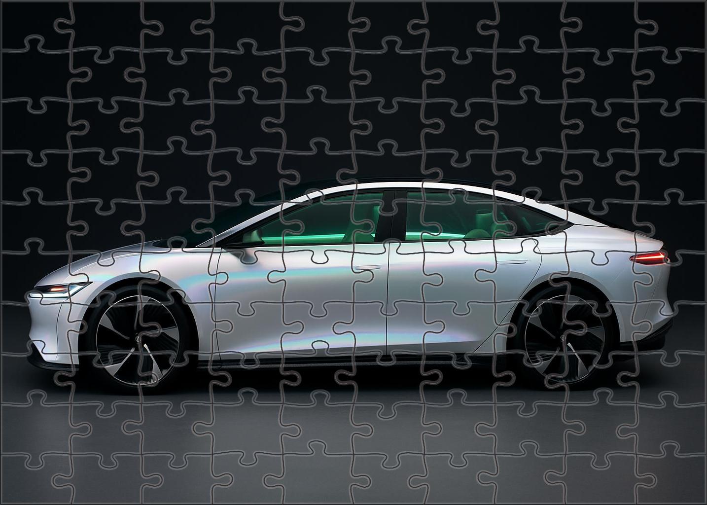 Zephyr Nimbus Ultra-lightweight Electric Performance Sedan Family Puzzles