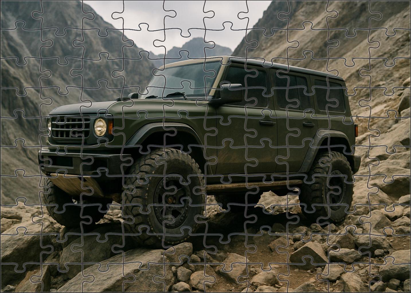 Ironclad Nomad Rugged Diesel Adventure Hauler 500 Piece Puzzle