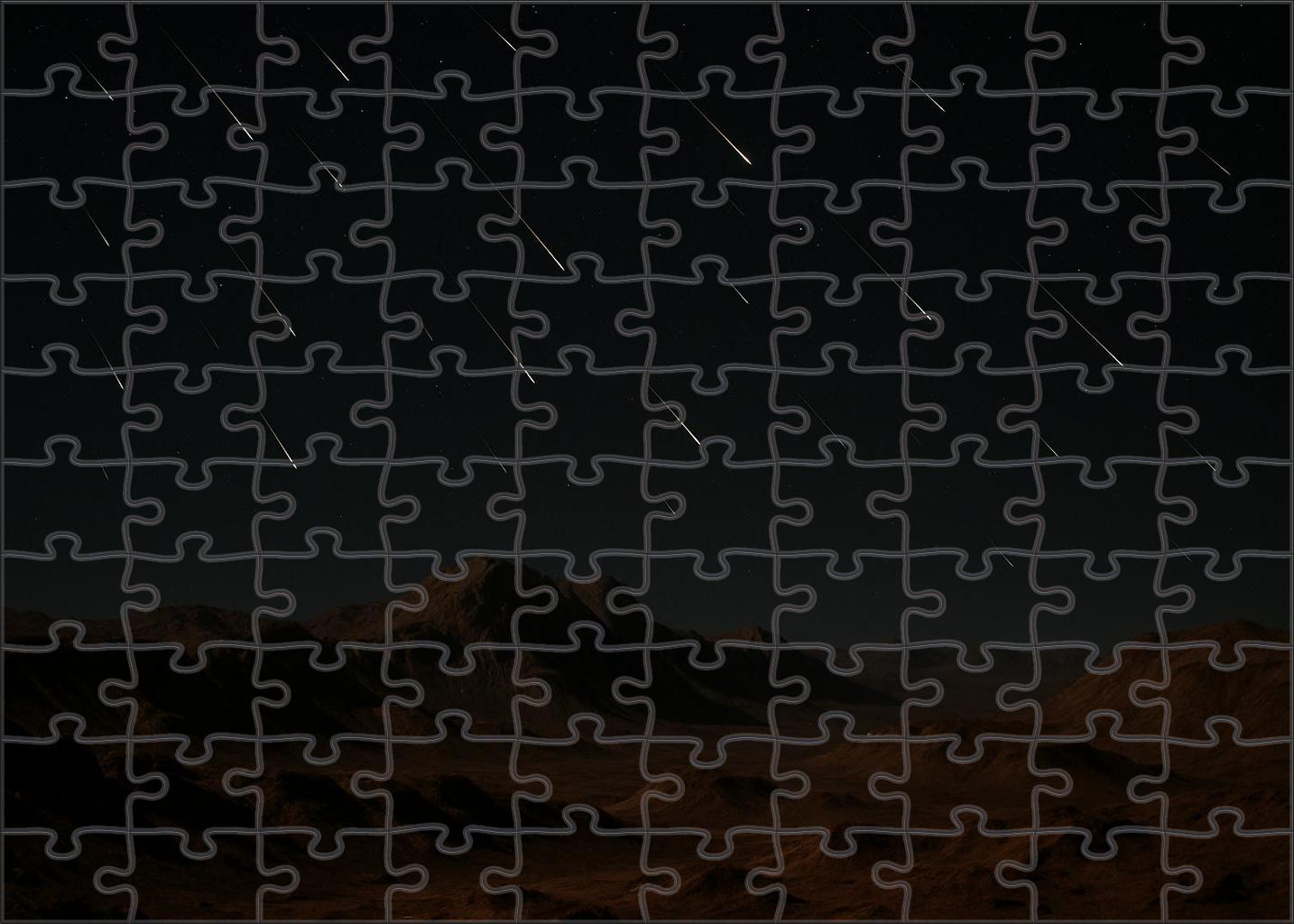 Obsidian Meteor Shower 20 Piece Puzzle