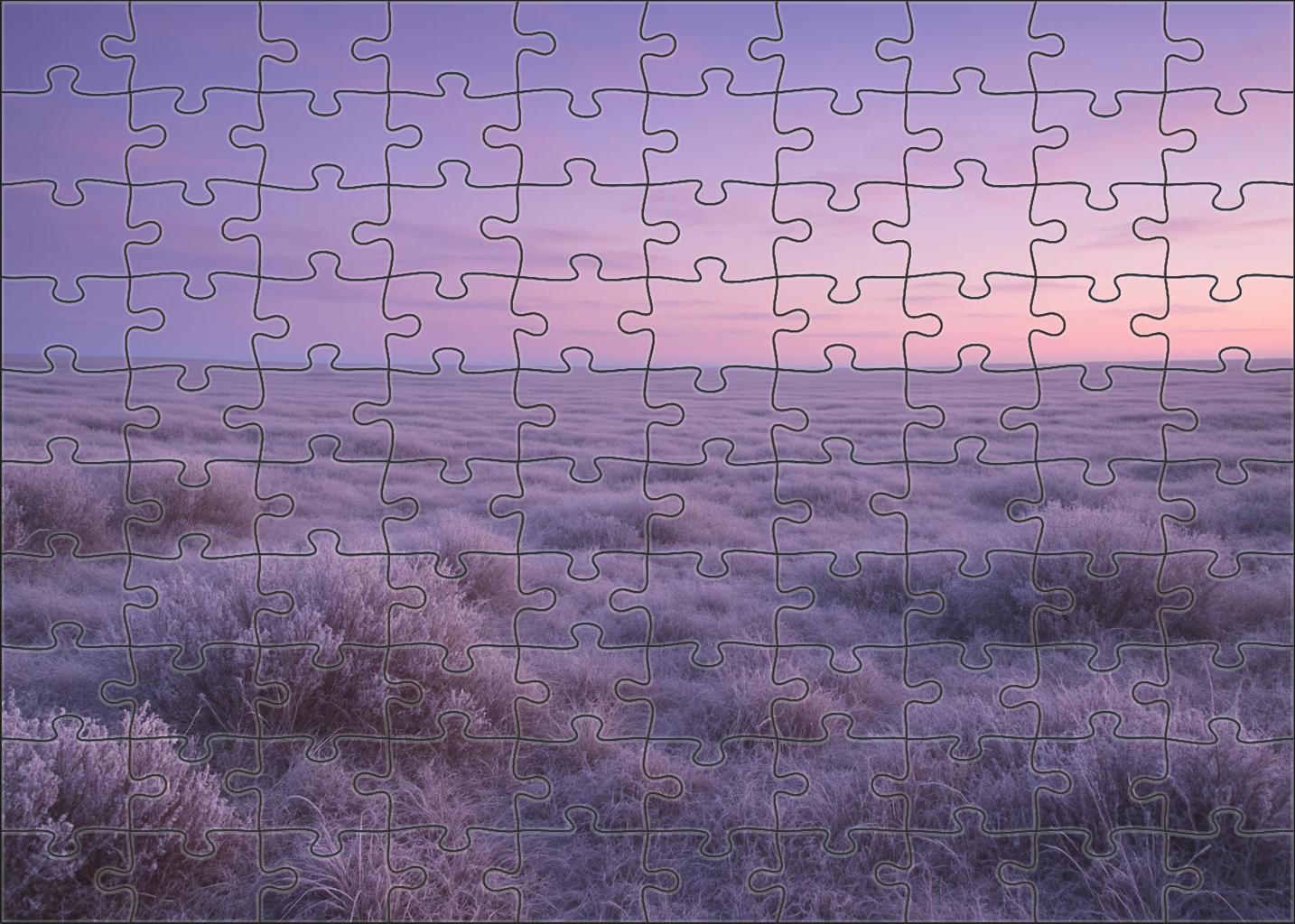 Winter Twilight Tundra 200 Piece Puzzle