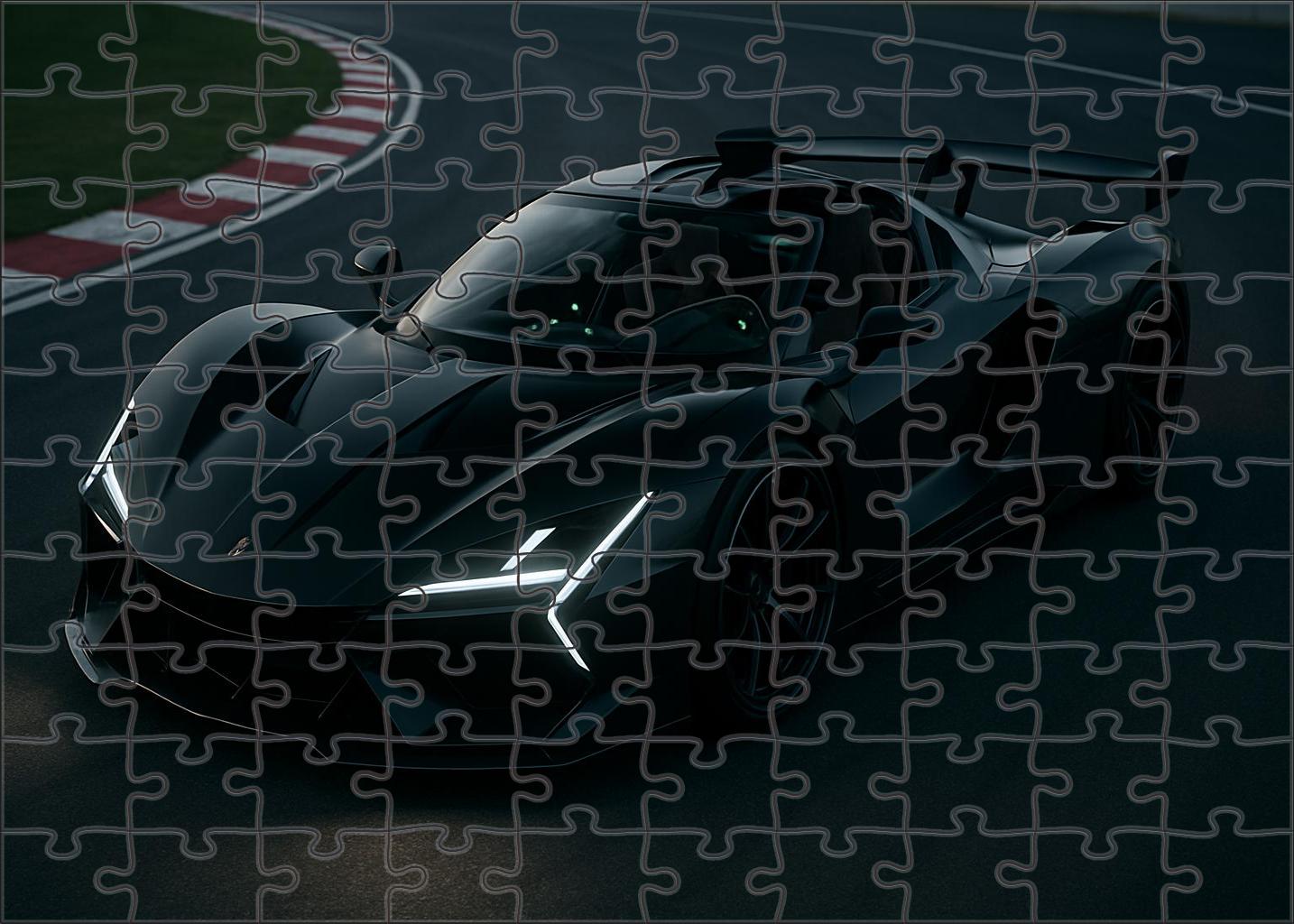 Strato Phantom Hypercar Mini Puzzle