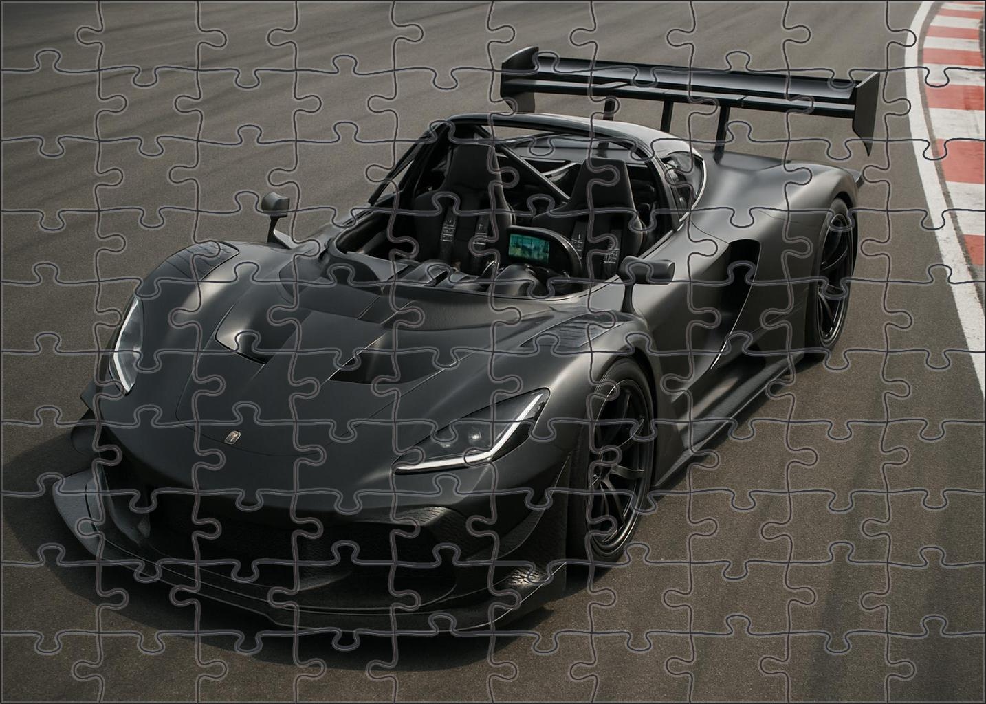 Sable Vortex Limited-edition Track-only Supercar With Carbon-titanium Frame Large Format Puzzle