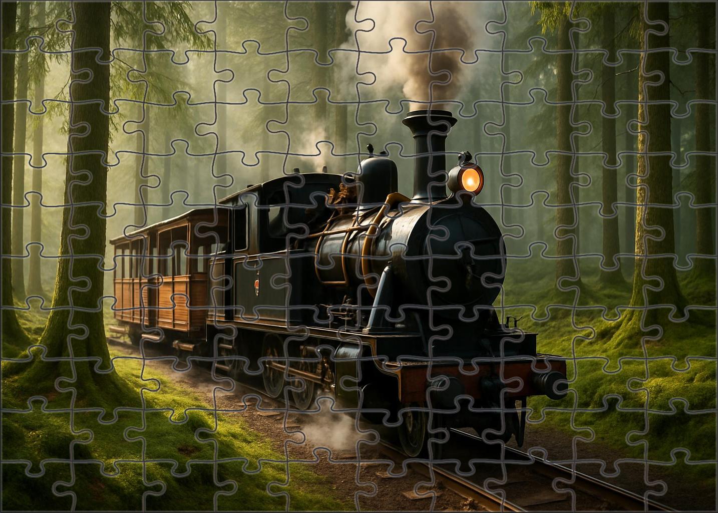 Emerald Forest Narrow Gauge 300 Piece Puzzle
