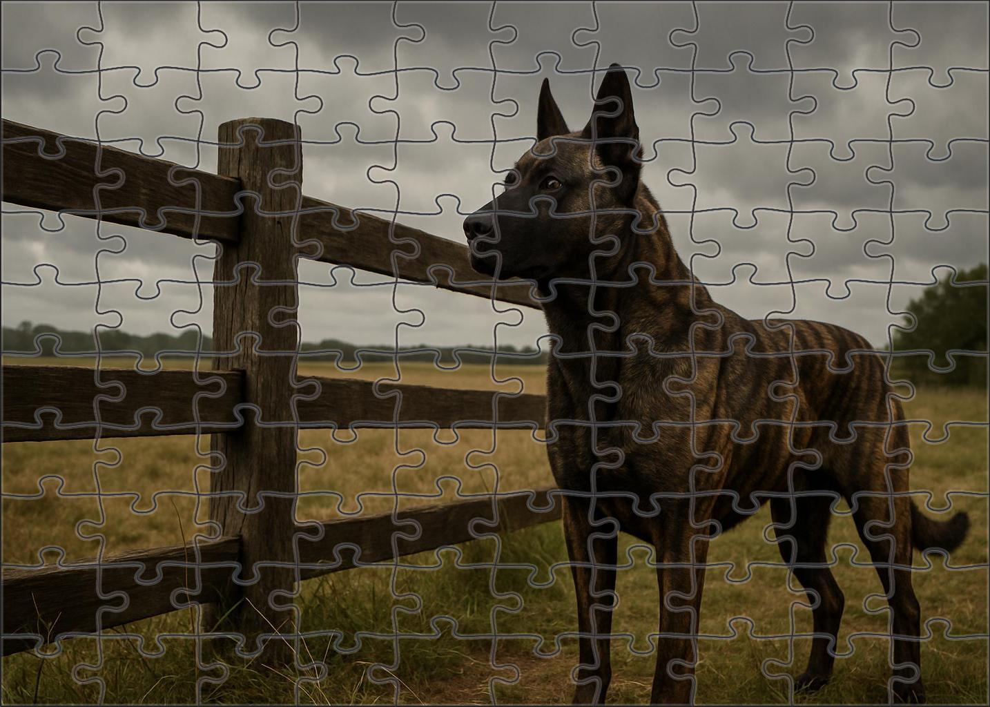 Rustic Brindle 20 Piece Puzzle