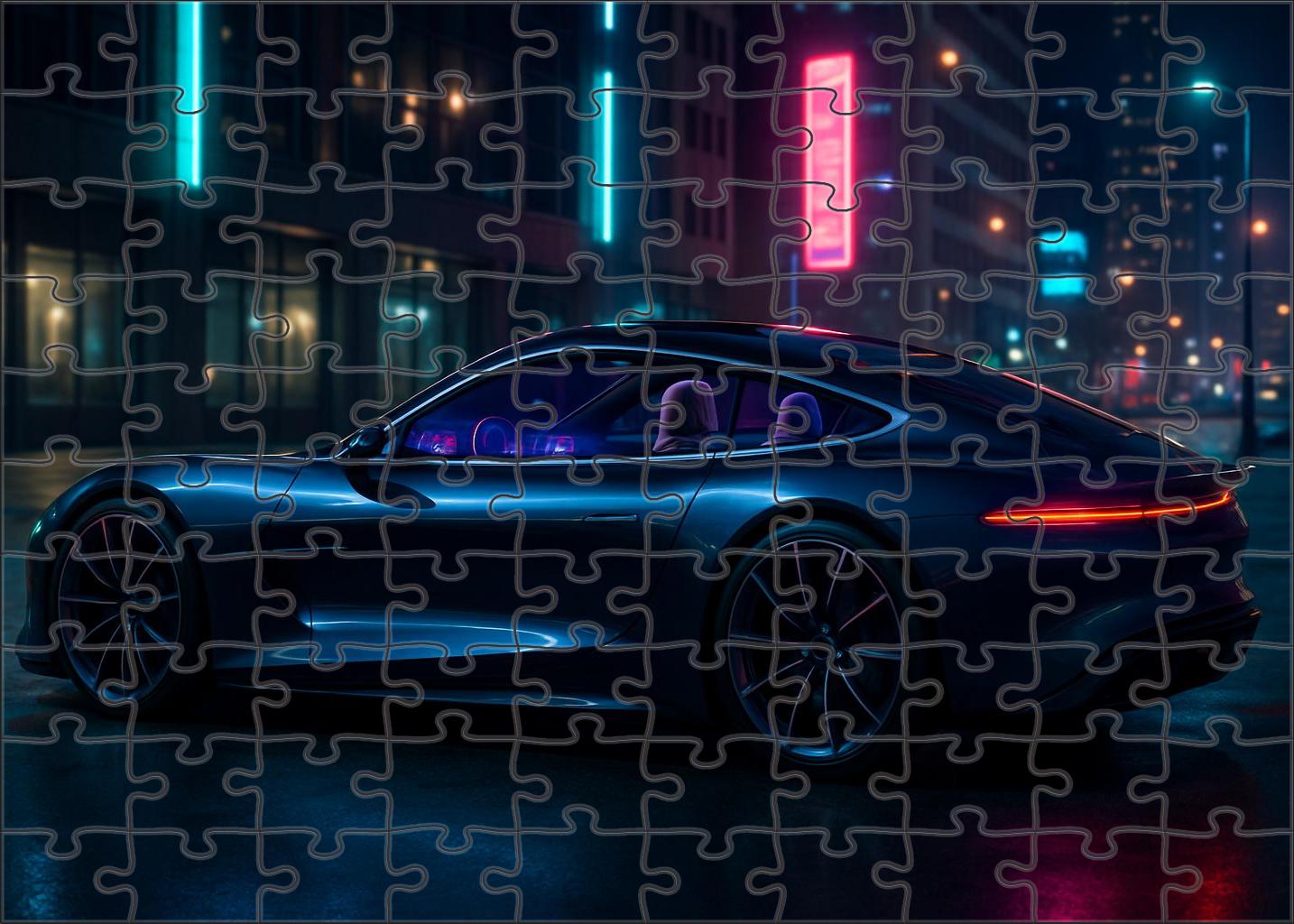 Eclipse Nova 700e All-electric Luxury Hyper Gt With Next-gen Autonomous Tech 300 Piece Puzzle