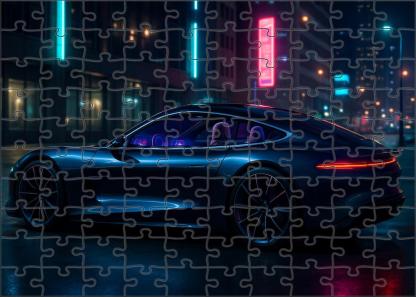 Eclipse Nova 700e All-electric Luxury Hyper Gt With Next-gen Autonomous Tech 300 Piece Puzzle