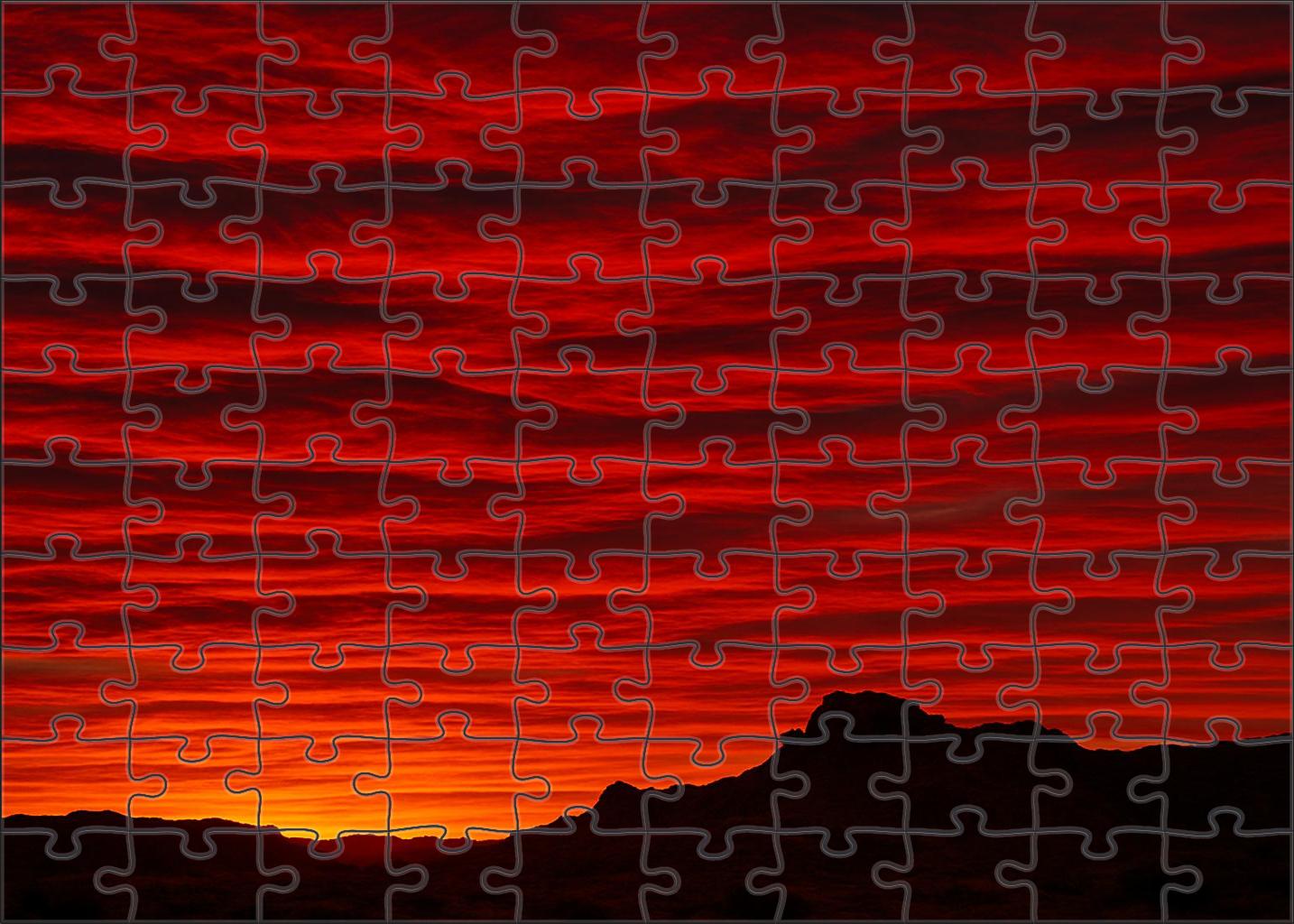 Crimson Satin Layers Challenging Puzzles