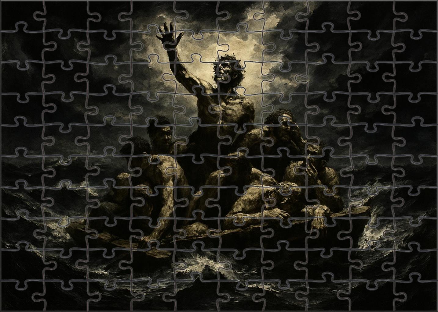 The Raft Of The Medusa 20 Piece Puzzle