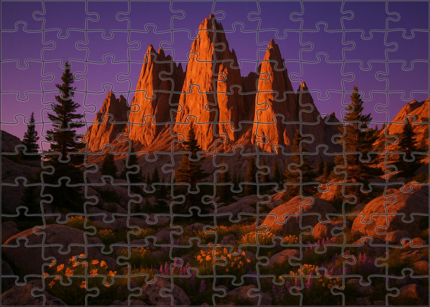 Twilight Granite Spires Challenging Puzzles