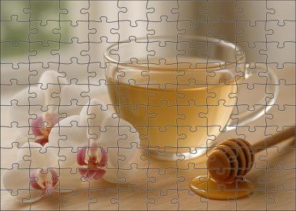 Honey Orchid White Tea Puzzle Collection